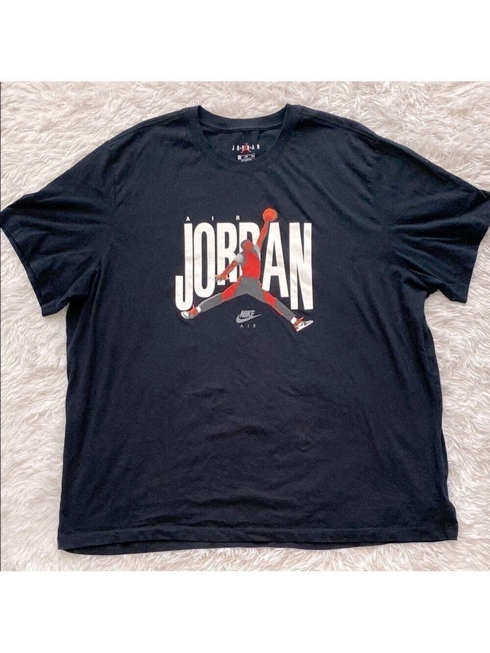 Jordan (Nike ) Black graphic Short Sleeve Tee